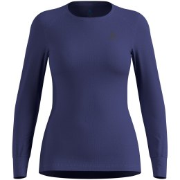 Odlo Bielizna termoaktywna z długim rękawem Odlo BL TOP crew neck s/s ACTIVE WARM roz. L Niebieska