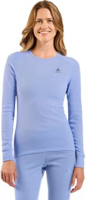 Odlo Bielizna termoaktywna z długim rękawem Odlo BL TOP crew neck s/s ACTIVE WARM roz. M Niebieska