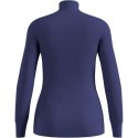 Odlo Bielizna termoaktywna z długim rękawem Odlo BL TOP turtle neck l/s ACTIVE WARM roz. M Niebieska