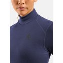 Odlo Bielizna termoaktywna z długim rękawem Odlo BL TOP turtle neck l/s ACTIVE WARM roz. M Niebieska