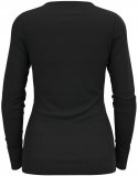 Odlo Koszulka damska Odlo BL TOP crew neck l/s MERINO 200 roz. S Czarna