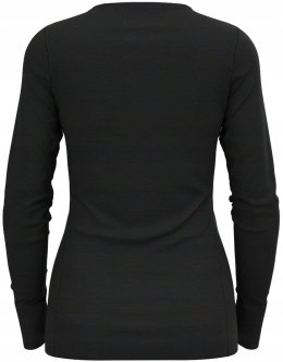 Odlo Koszulka damska Odlo BL TOP crew neck l/s MERINO 200 roz. S Czarna