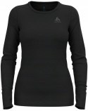 Odlo Koszulka damska Odlo BL TOP crew neck l/s MERINO 200 roz. S Czarna