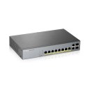 ZyXEL Switch Zyxel GS1350-12HP 12p PoE (PoE+: 8;) 130W Managed Gigabit