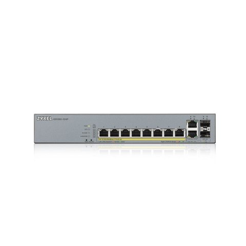 ZyXEL Switch Zyxel GS1350-12HP 12p PoE (PoE+: 8;) 130W Managed Gigabit