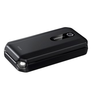 Baseus Baseus powerbank Power Starter Jump Starter urządzenie rozruchowe booster 10000mAh 12V (1000A / 500A) + kable krokodylki czarny 