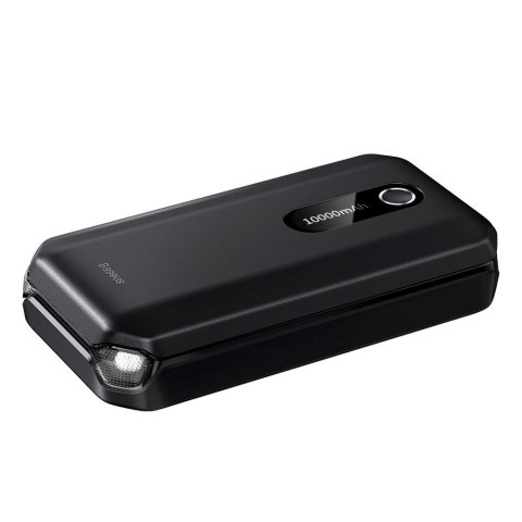 Baseus Baseus powerbank Power Starter Jump Starter urządzenie rozruchowe booster 10000mAh 12V (1000A / 500A) + kable krokodylki czarny 