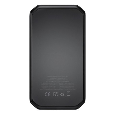 Baseus Baseus powerbank Power Starter Jump Starter urządzenie rozruchowe booster 10000mAh 12V (1000A / 500A) + kable krokodylki czarny 