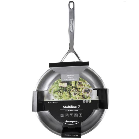 DEMEYERE Patelnia stalowa DEMEYERE Multiline 7 40850-949-0 - 24 cm