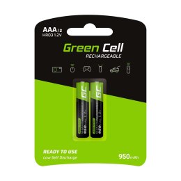 Green Cell GREEN CELL AKUMULATORKI PALUSZKI 2X AAA R3 950MAH