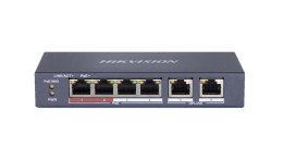 Hikvision SWITCH POE HIKVISION DS-3E0106P-E/M 6-PORTOWY
