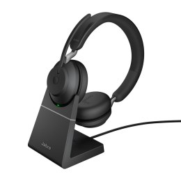 Jabra Zestaw Słuchawkowy Bezprzewodowy Jabra Evolve2 65 UC stereo + LS black USB-C