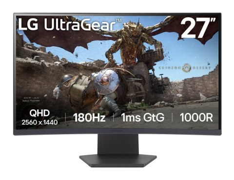 LG MONITOR LG LED 27" 27GS60QC-B 180Hz