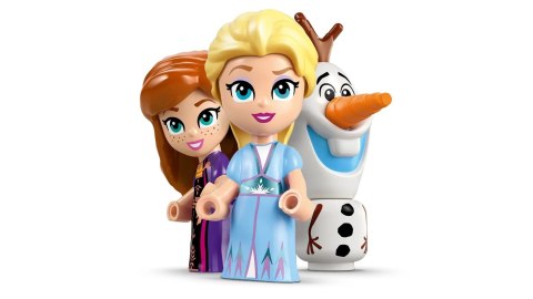 Lego LEGO Disney 43278 Miniaturowy zamek w Arendelle i lodowy pałac Elzy