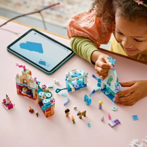 Lego LEGO Disney 43278 Miniaturowy zamek w Arendelle i lodowy pałac Elzy