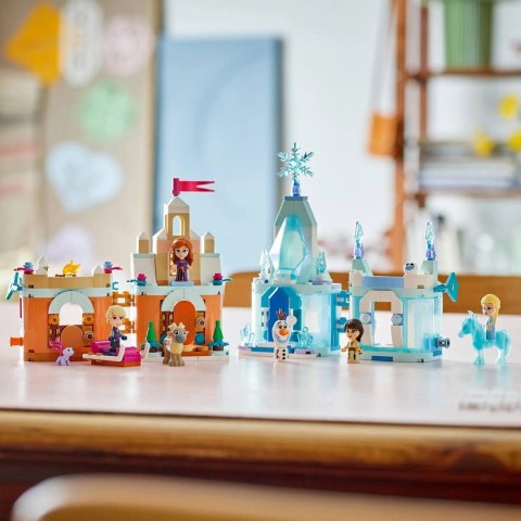 Lego LEGO Disney 43278 Miniaturowy zamek w Arendelle i lodowy pałac Elzy