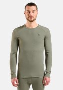 Odlo Bielizna termoaktywna z długim rękawem Odlo BL TOP crew neck l/s ACTIVE WARM roz. L Szara