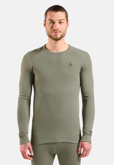 Odlo Bielizna termoaktywna z długim rękawem Odlo BL TOP crew neck l/s ACTIVE WARM roz. M Szara