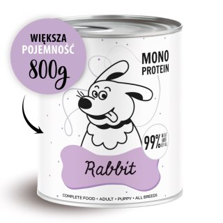 PAKA ZWIERZAKA Paka Zwierzaka Pepe Rabbit 99% królik 800g