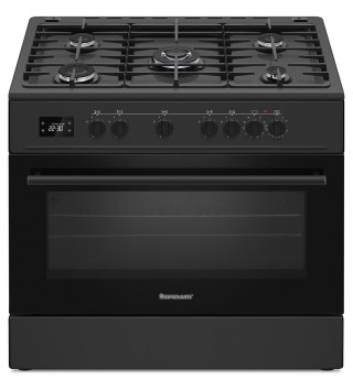 Ravanson Kuchnia gazowo elektryczna Ravanson KWGE-K90A Cheff Modern Black (czarny)