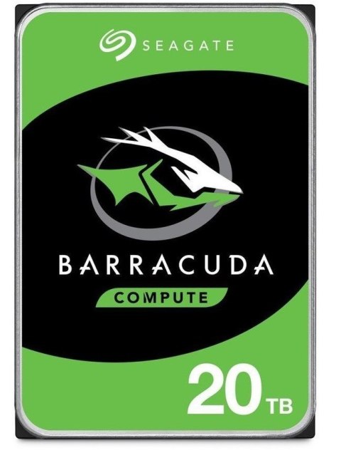 Seagate Dysk twardy HDD Seagate Barracuda 20TB 3,5" SATA ST20000DM001