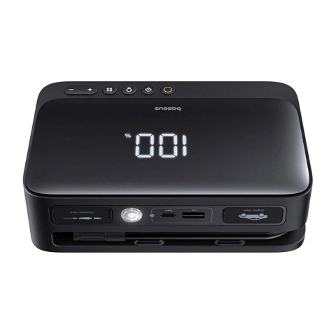 Baseus Jump starter Baseus Super Energy BS-CH013 4w1 600A z latarką / powerbankiem 6000mAh / kompresorem - czarny