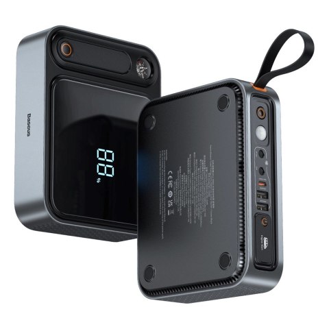 Baseus Jump starter Baseus Super Energy Ultra 3000A z powerbankiem 26800 mAh - czarny