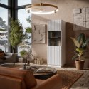 Cama MEBLE Witryna LIVERTI 59,5x42x178 biały