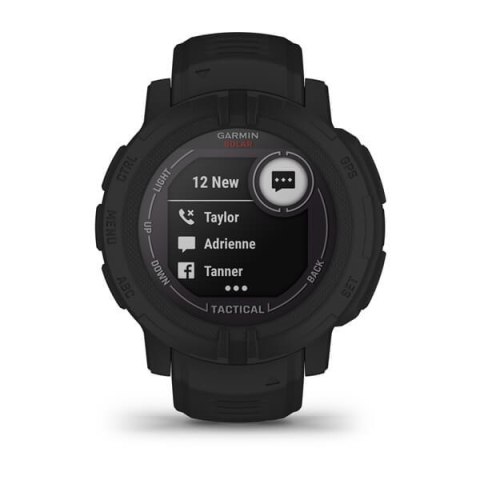 Garmin Zegarek Garmin Instinct 2 Solar Tactical Czarny , 22mm