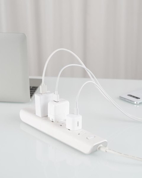 AUKEY AUKEY PA-B1 WHITE ŁADOWARKA SIECIOWA 20W USB-C PD