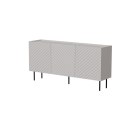 Cama MEBLE Komoda 3D LUCCA 165x40x80 kaszmir