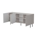 Cama MEBLE Komoda 3D LUCCA 165x40x80 kaszmir