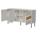 Cama MEBLE Komoda INSERTO 3D 143,5x40x80 kaszmir + LED