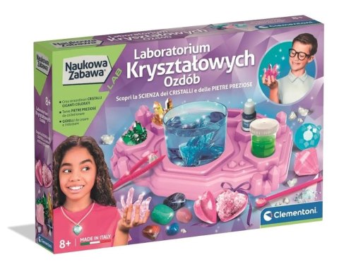 Clementoni Clementoni Naukowa Zabawa - Laboratorium kryształowych ozdób
