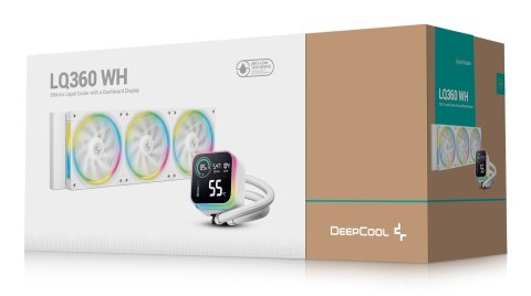 DEEPCOOL Chłodzenie wodne DeepCool LQ360 WH