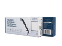 GEMBIRD GEMBIRD BIURKOWE REGULOWANE RAMIĘ/UCHWYT NA MONITOR Z PORTAMI USB (REGULOWANE), OD 17" DO 32", OBCIĄŻENIE DO 9KG