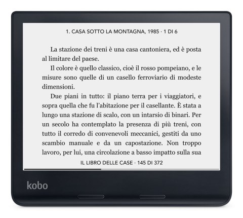 KOBO Ebook Kobo Sage 8" 32GB Wi-Fi Black (WYPRZEDAŻ)