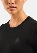 Odlo Koszulka damska ODLO Merino 160 BL Top Crew Neck l/s roz. M Czarna
