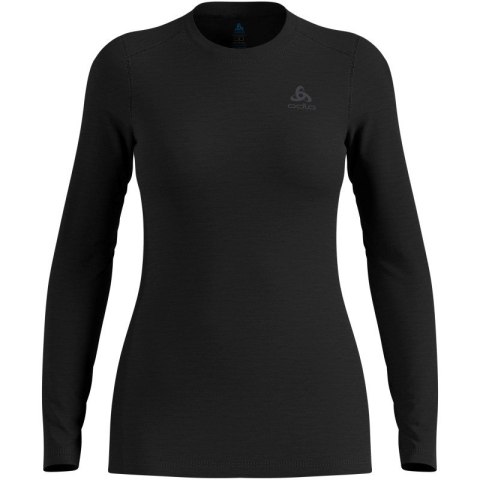 Odlo Koszulka damska ODLO Merino 160 BL Top Crew Neck l/s roz. M Czarna