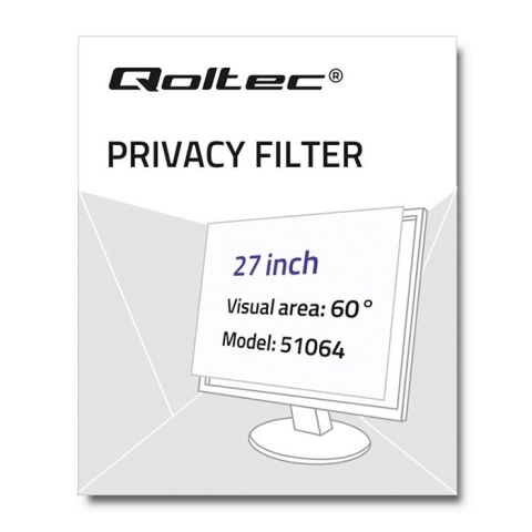 Qoltec Filtr prywatyzujący Rodo Qoltec 51064