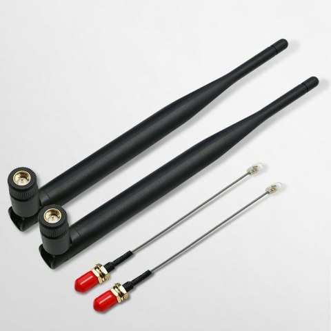 Qoltec QOLTEC ANTENA WI-FI 2.4/2.5GHZ | 5.1/5.8GHZ | 5DBI | DOOKÓLNA | WEWNĘTRZNA