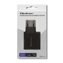 Qoltec QOLTEC ŁADOWARKA SIECIOWA 42W | 5-20V | 2.25-3A | USB TYP C PD | USB | CZARNA