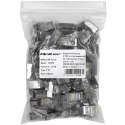 Qoltec QOLTEC WTYK ZŁĄCZE MODULARNE RJ45 | CAT6 | FTP | 100SZT