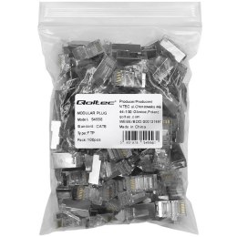 Qoltec QOLTEC WTYK ZŁĄCZE MODULARNE RJ45 | CAT6 | FTP | 100SZT