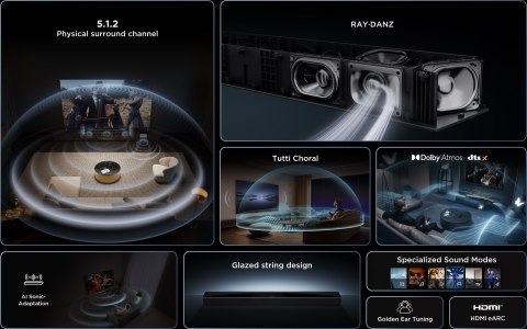 TCL Soundbar TCL Q75HE (WYPRZEDAŻ)