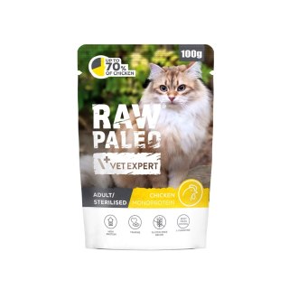 VetExpert VetExpert Raw Paleo Adult/Sterilised Chicken 100g