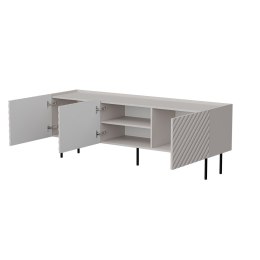 Cama MEBLE Szafka RTV 3D LUCCA 165x40x59 kaszmir