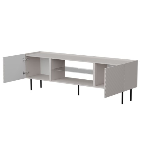 Cama MEBLE Szafka RTV EF LUCCA 180x40x59 kaszmir