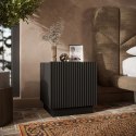 Cama MEBLE Szafka nocna 2szt LIVERTI 45x42x47 czarny