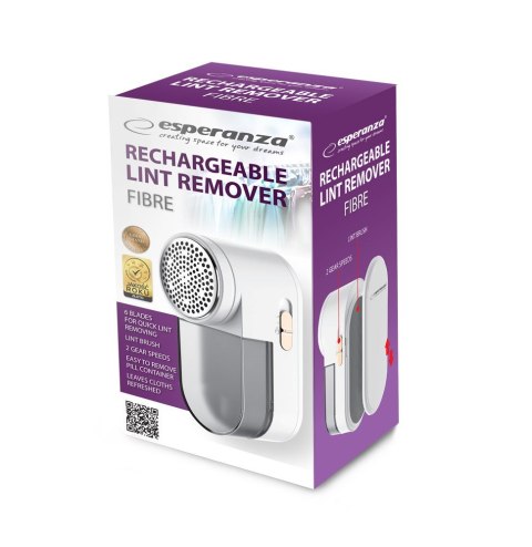 Esperanza ESPERANZA GOLARKA DO UBRAŃ AKUMULATOROWA FIBRE ECS010